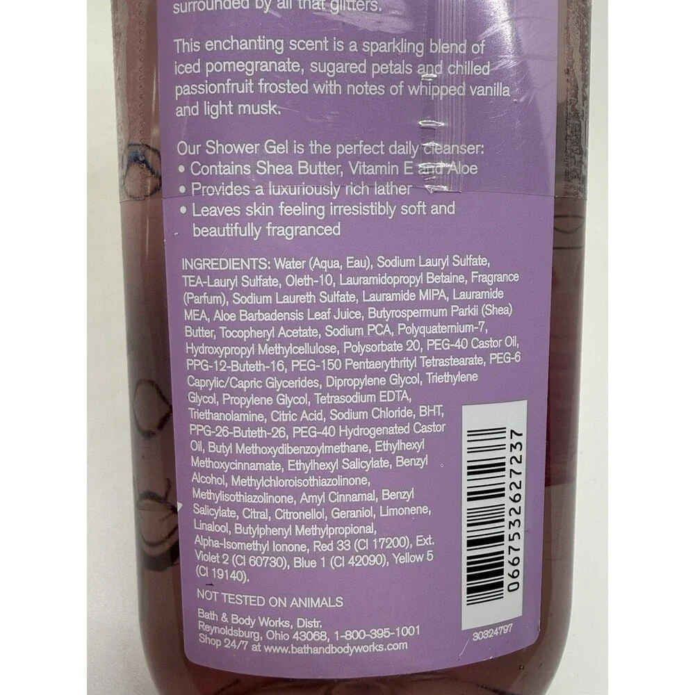Bath & Body Works BE ENCHANTED Shea Vitamin E SHOWER GEL 10FLOZ‎ NEW Original
